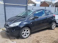 Used Ford Ka Zetec 2015 Black Hatchback