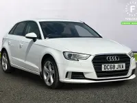 Used Audi A3 Sport 150 HP (110 kW) 2018 White Sedan
