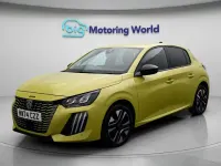 Used Peugeot 208 Allure 101 HP (74 kW) 2024 Yellow Hatchback