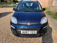 Used Fiat Panda Lounge 69 HP (50 kW) 2017 Blue Hatchback