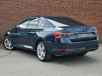 Used Skoda Superb SE L 2020 Blue Hatchback