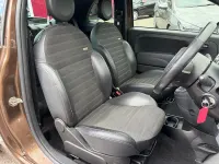 Used Fiat 500 75 HP (55 kW) 2009 Brown Hatchback