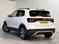 Used VW T-Cross Black Edition 110 HP (80 kW) 2024 White SUV