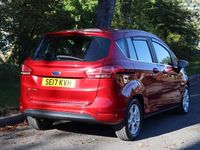 Used Ford B-MAX Zetec 95 HP (69 kW) 2017 Red MPV