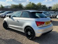 Used Audi A1 S-Line 122 HP (89 kW) 2012 Silver Hatchback