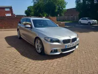 Used BMW 520 M Sport 184 HP (135 kW) 2014 Silver Estate