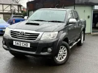 Used Toyota HiLux 171 HP (125 kW) 2012 Black Pickup