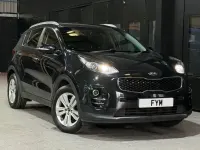 Used Kia Sportage 115 HP (84 kW) 2018 Black SUV