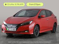 Used Nissan Leaf Tekna 110 kW (150 HP) 2023 Red Hatchback