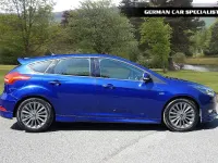 Used Ford Focus ST-Line 125 HP (91 kW) 2018 Performance blue Hatchback