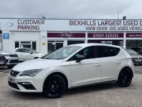 Used Seat Leon FR 125 HP (91 kW) 2017 White Hatchback