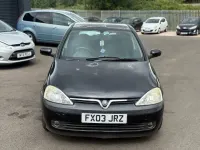 Used Vauxhall Corsa 2003 Black Hatchback