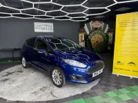 Used Ford Fiesta Titanium 95 HP (69 kW) 2016 Blue Hatchback