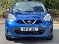 Used Nissan Micra Visia 2015 Blue Hatchback