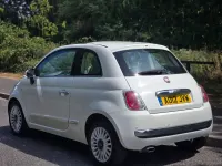 Used Fiat 500 Lounge 69 HP (50 kW) 2012 White Hatchback