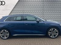 Used Audi A3 S-Line 116 HP (85 kW) 2025 Blue Hatchback