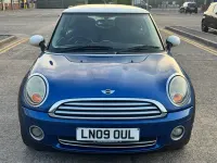 Usado Mini Cooper Hatch 2009 Azul Utilitario