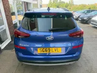 Used Hyundai Tucson Premium SE 136 HP (100 kW) 2019 Blue SUV