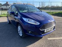 Used Ford Fiesta Titanium X 2017 Blue Hatchback