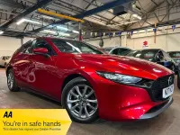Used Mazda 3 2021 Red Hatchback