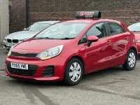 Used Kia Rio Air 84 HP (61 kW) 2015 Red Hatchback
