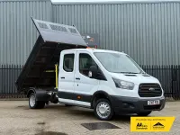 Used Ford Transit 130 HP (95 kW) 2017 White Van