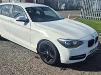 Used BMW 116 Sport Line 114 HP (83 kW) 2013 White Hatchback