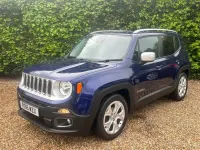 Used Jeep Renegade Limited 140 HP (102 kW) 2016 Blue SUV