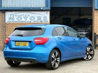 Used Mercedes A200 136 HP (100 kW) 2014 Blue Hatchback