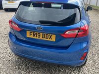 Used Ford Fiesta Zetec 100 HP (73 kW) 2019 Blue Hatchback