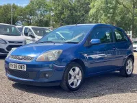 Used Ford Fiesta Zetec 2008 Blue Hatchback