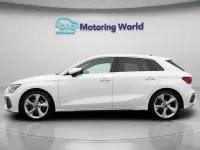 Used Audi A3 Sportback S-Line 150 HP (110 kW) 2023 White Hatchback