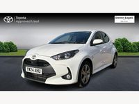 Used Toyota Yaris Hybrid 2024 White Hatchback