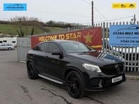 Used Mercedes GLE350 AMG Line Premium 254 HP (186 kW) 2016 Black Coupe
