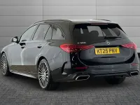 Used Mercedes C300 AMG Line Premium Plus 274 HP (201 kW) 2025 Obsidian black Estate