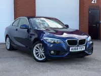Used BMW 218 Comfort Edition 2018 Blue Coupe
