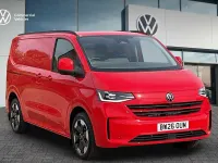 New VW T7 Pro 2026 Intensive red Van