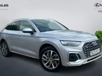 Usado Audi Q5 Sportback S-Line 204 HP (150 kW) 2023 Prateado SUV