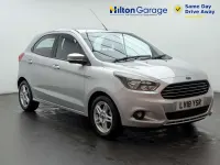 Begagnad Ford Ka Plus Zetec 70 HK (51 kW) 2018 Silver Halvkombi
