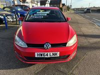 Used VW Golf VII SE 122 HP (89 kW) 2014 Red Hatchback