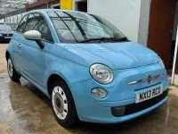 Used Fiat 500 S 69 HP (50 kW) 2013 Blue Hatchback