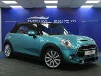 Used Mini Cooper S Cabriolet 192 HP (141 kW) 2016 Turquoise Cabriolet