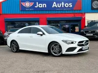 Used Mercedes CLA180 AMG Line Premium 2020 White Coupe