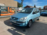 Second-hand Hyundai Getz 62 CP (45 kW) 2007 Albastru Hatchback