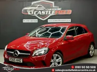 Used Mercedes A200 Premium 136 HP (100 kW) 2015 Red Hatchback