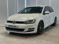 Used VW Golf VII GT 2014 White Hatchback