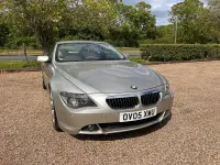 Used BMW 645 Impressive 2005 Silver Coupe