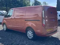 Used Ford Transit Custom Limited 130 HP (95 kW) 2023 Orange Van