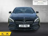 Used Mercedes CLA200 AMG line 156 HP (114 kW) 2019 Black Sedan