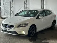 Used Volvo V40 R-Design 115 HP (84 kW) 2014 White Hatchback